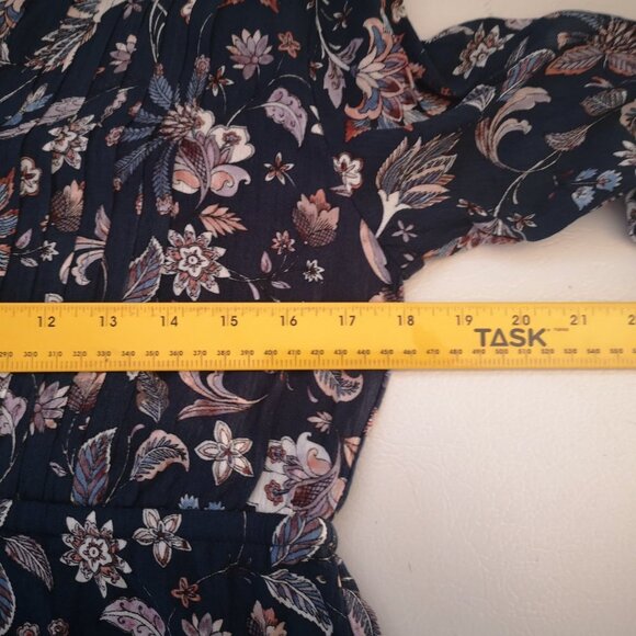 Hilary Radley Ladies Button Front Longer Blouse / Short Dress - Picture 9 of 11